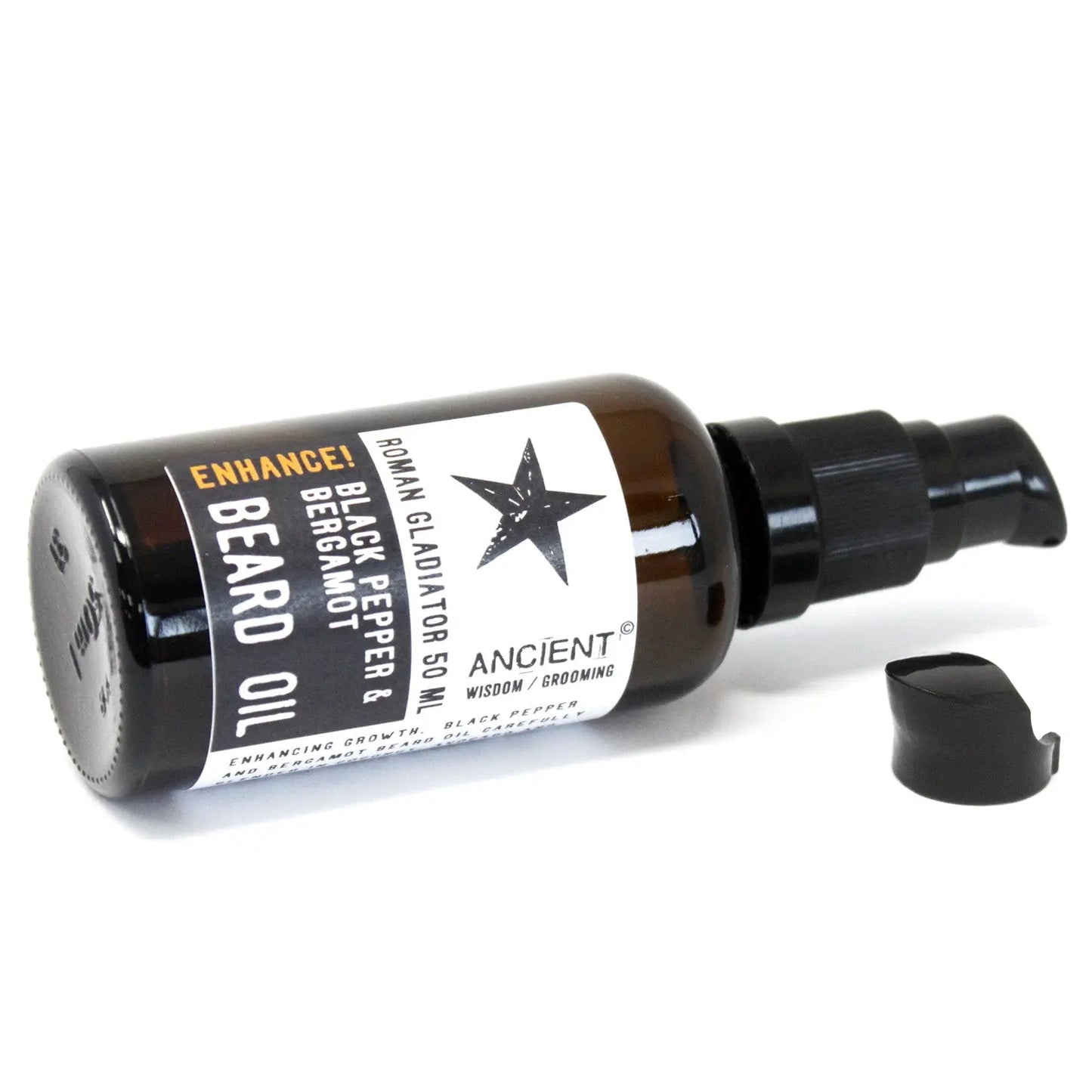 50ml Beard Oil - Roman Gladiator - Enhance! Gentleblushes