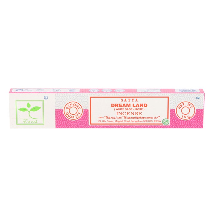 Dream Land Earth Incense by Satya
