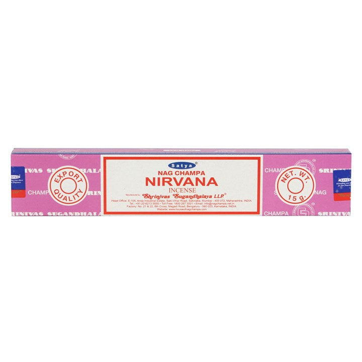 Nirvana Incense Sticks by Satya
