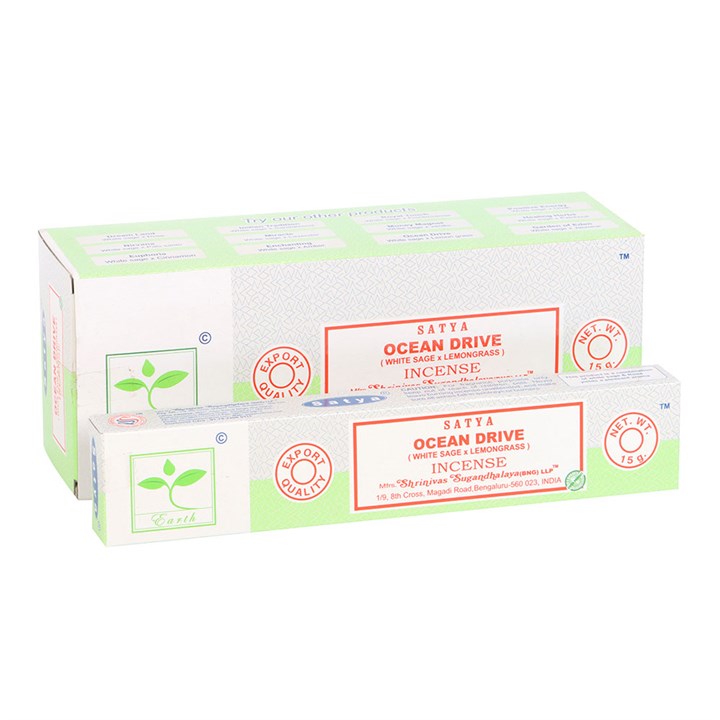 Ocean Drive Earth Incense by Satya