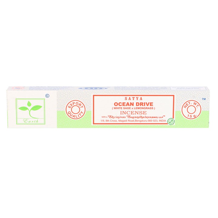 Ocean Drive Earth Incense by Satya
