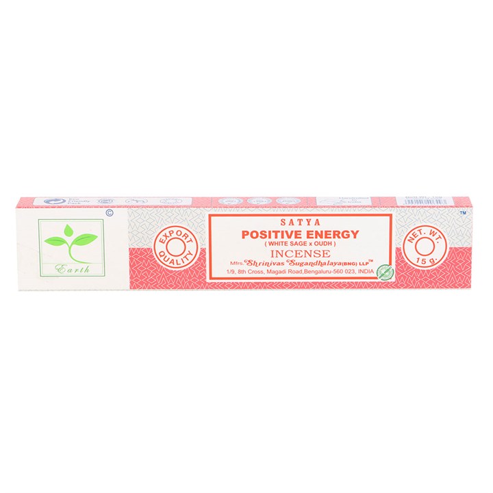 Positive Energy Earth Incense by Satya