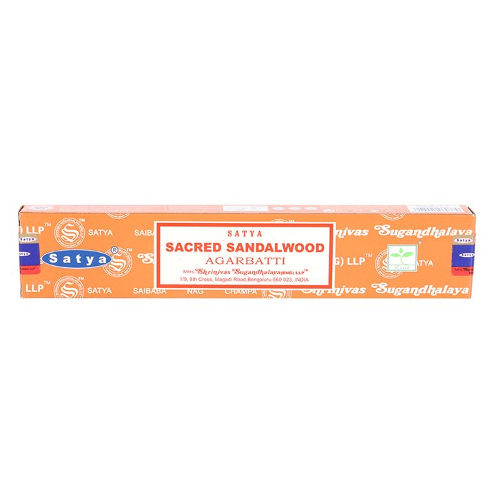 Sacred Sandalwood Incense Sticks by Satya