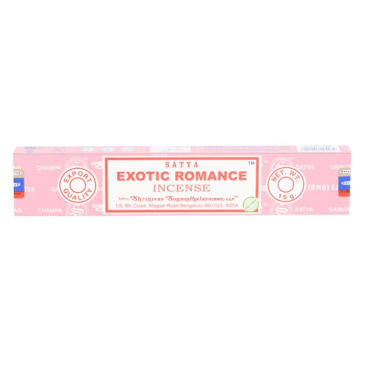 Satya Exotic Romance Incense Sticks