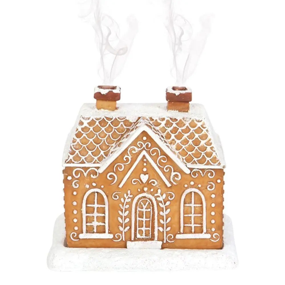 Gingerbread House Incense Cone Burner Gentleblushes