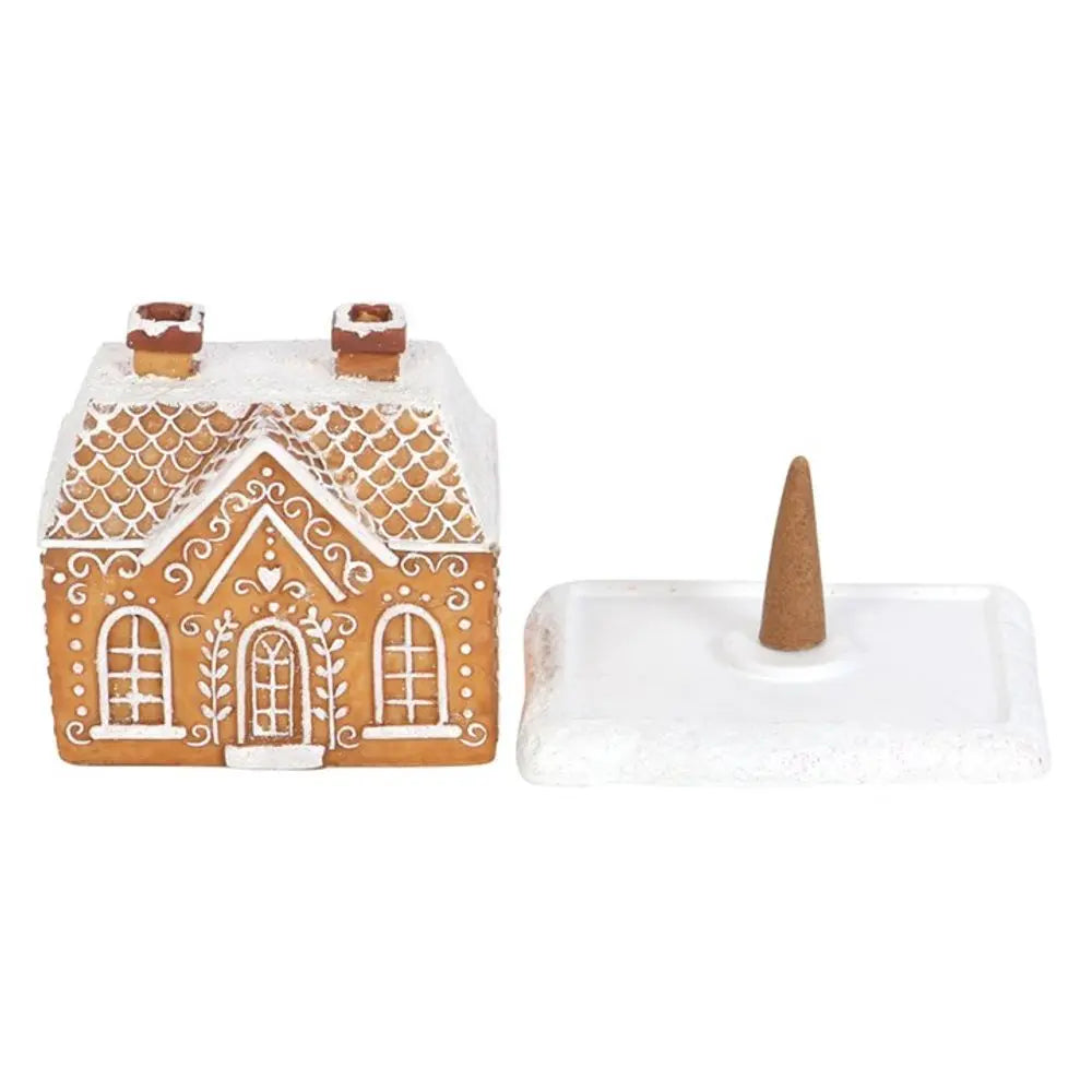 Gingerbread House Incense Cone Burner Gentleblushes