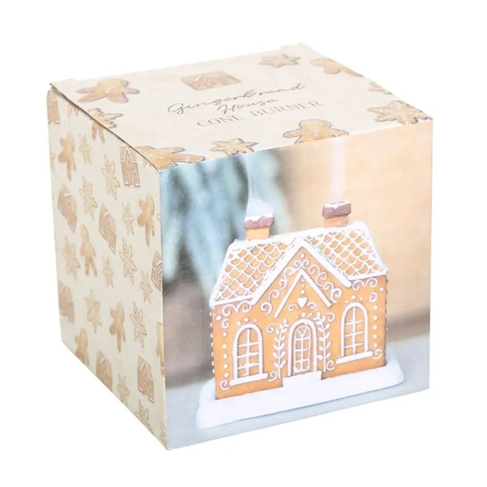 Gingerbread House Incense Cone Burner Gentleblushes