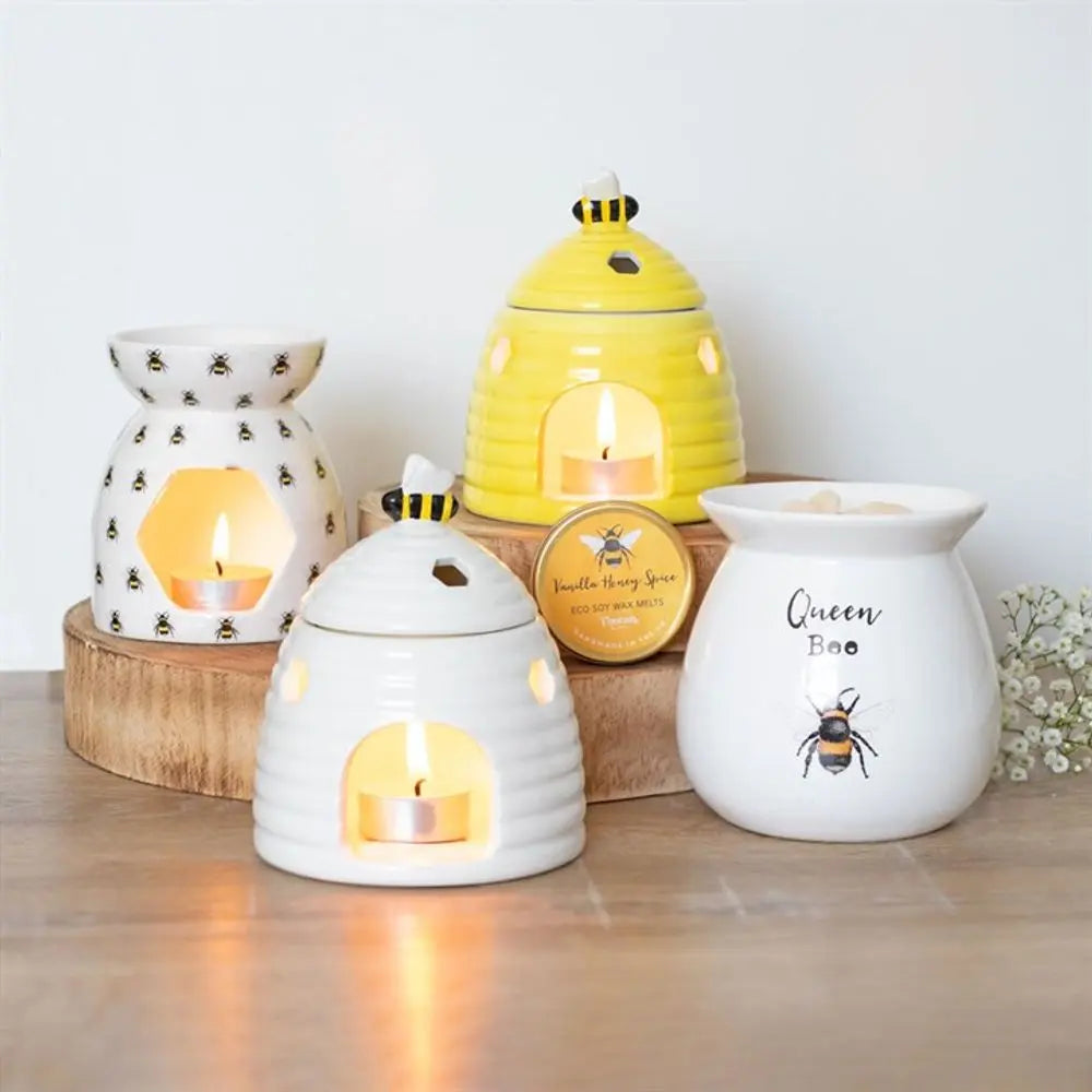 White Beehive Oil Burner Gentleblushes