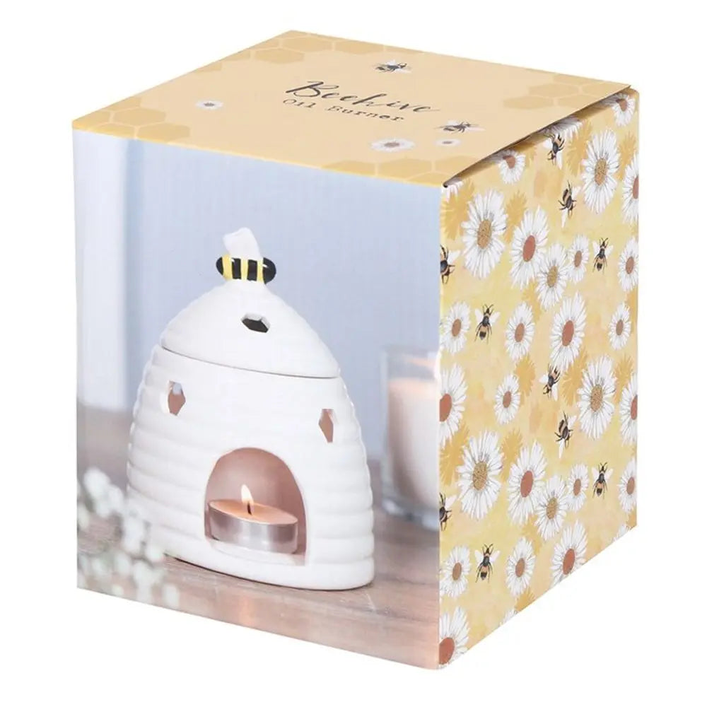 White Beehive Oil Burner Gentleblushes