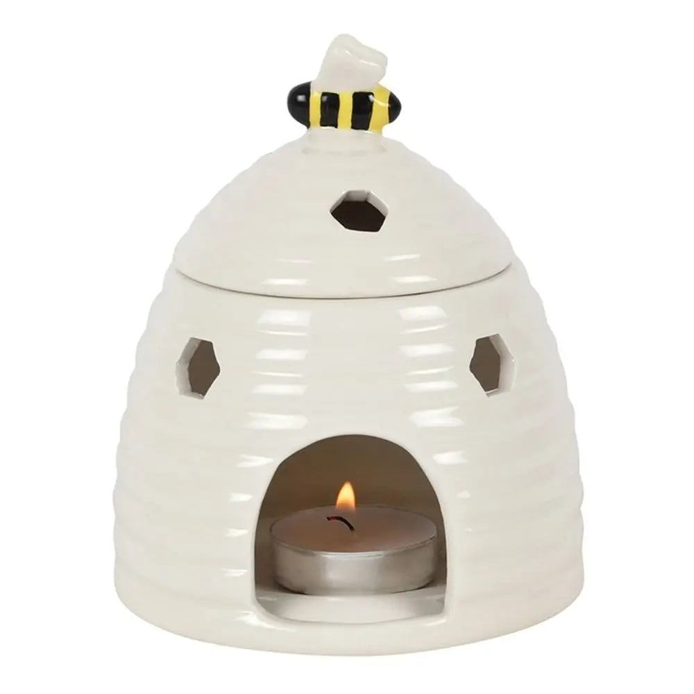 White Beehive Oil Burner Gentleblushes