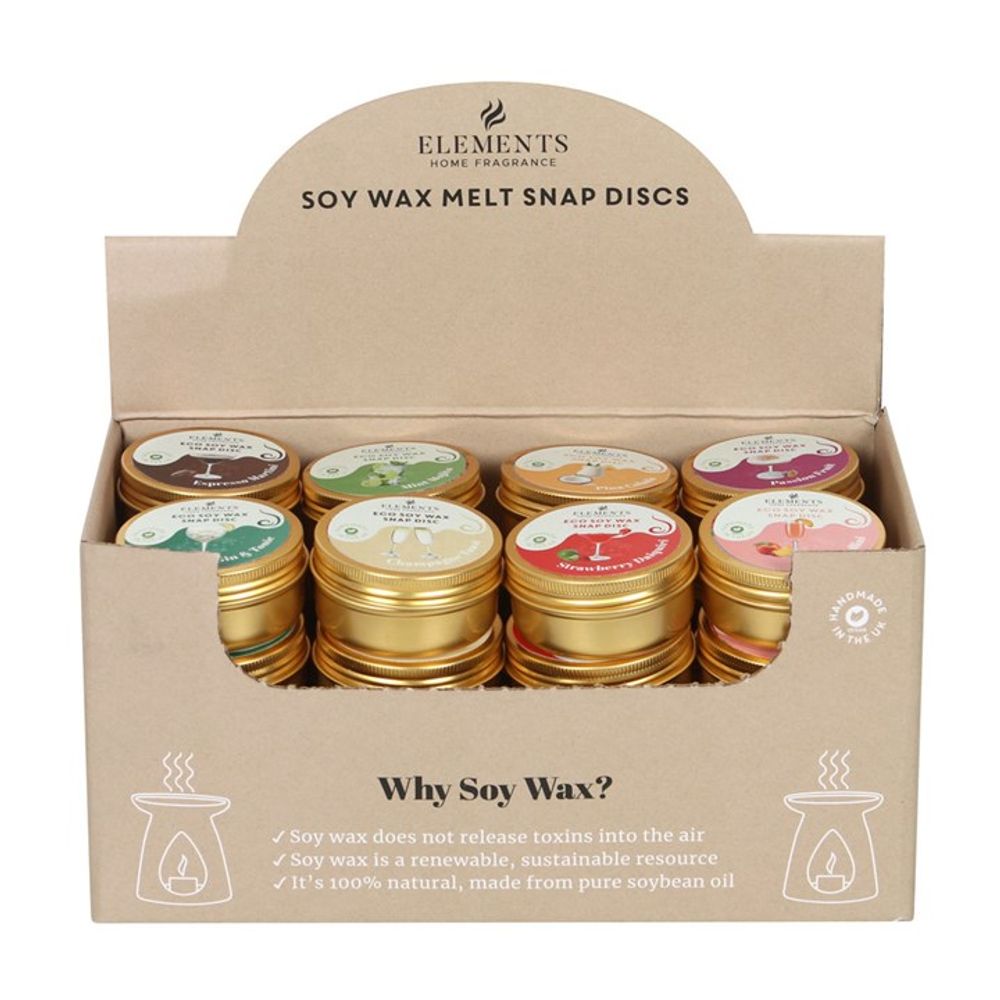 Christmas Soy Wax Snap Discs