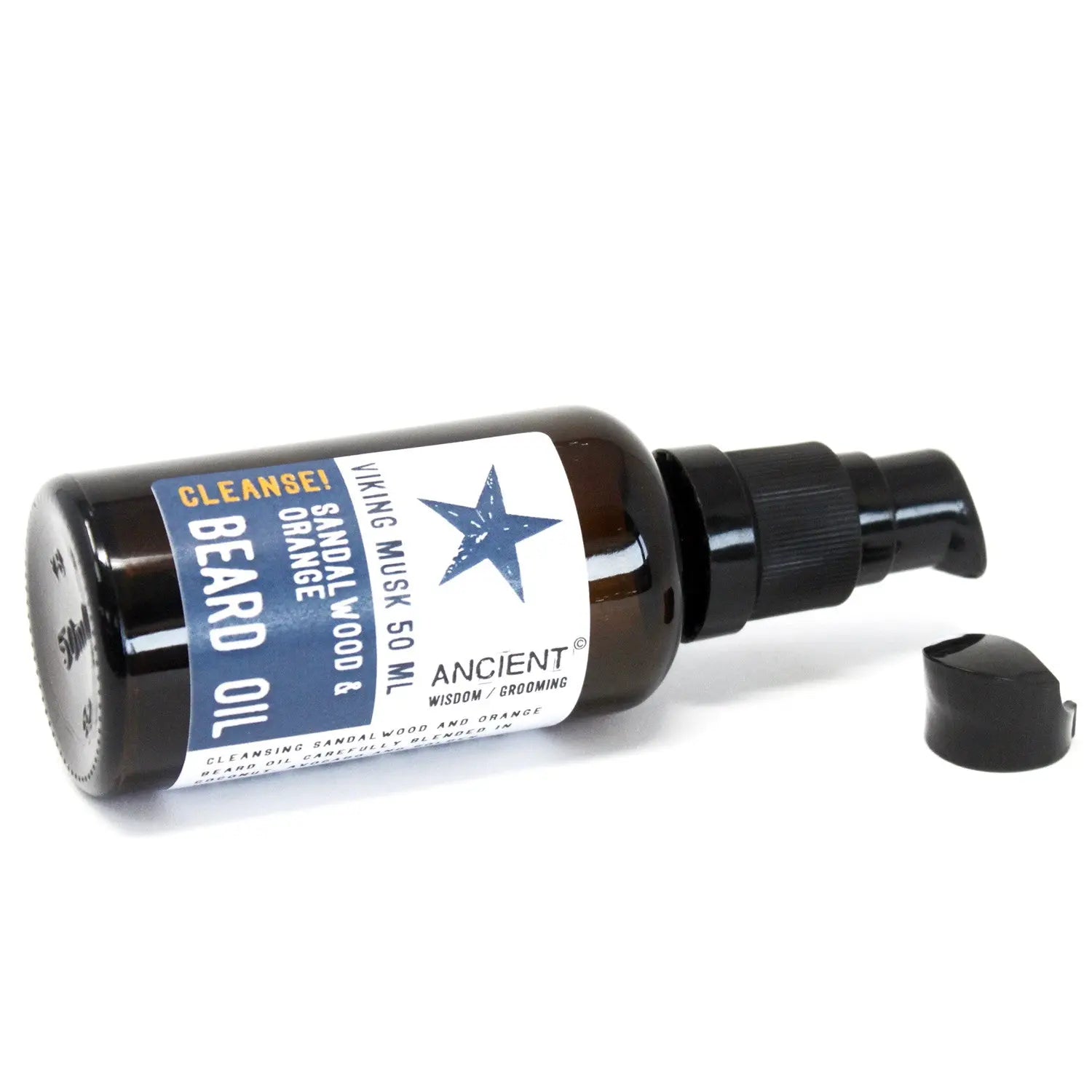 50ml Beard Oil - Viking Musk - Cleanse! Gentleblushes