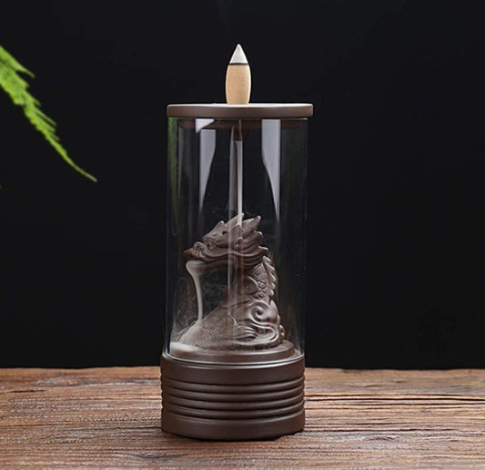 Backflow Incense Burner - Dragon Waterfall