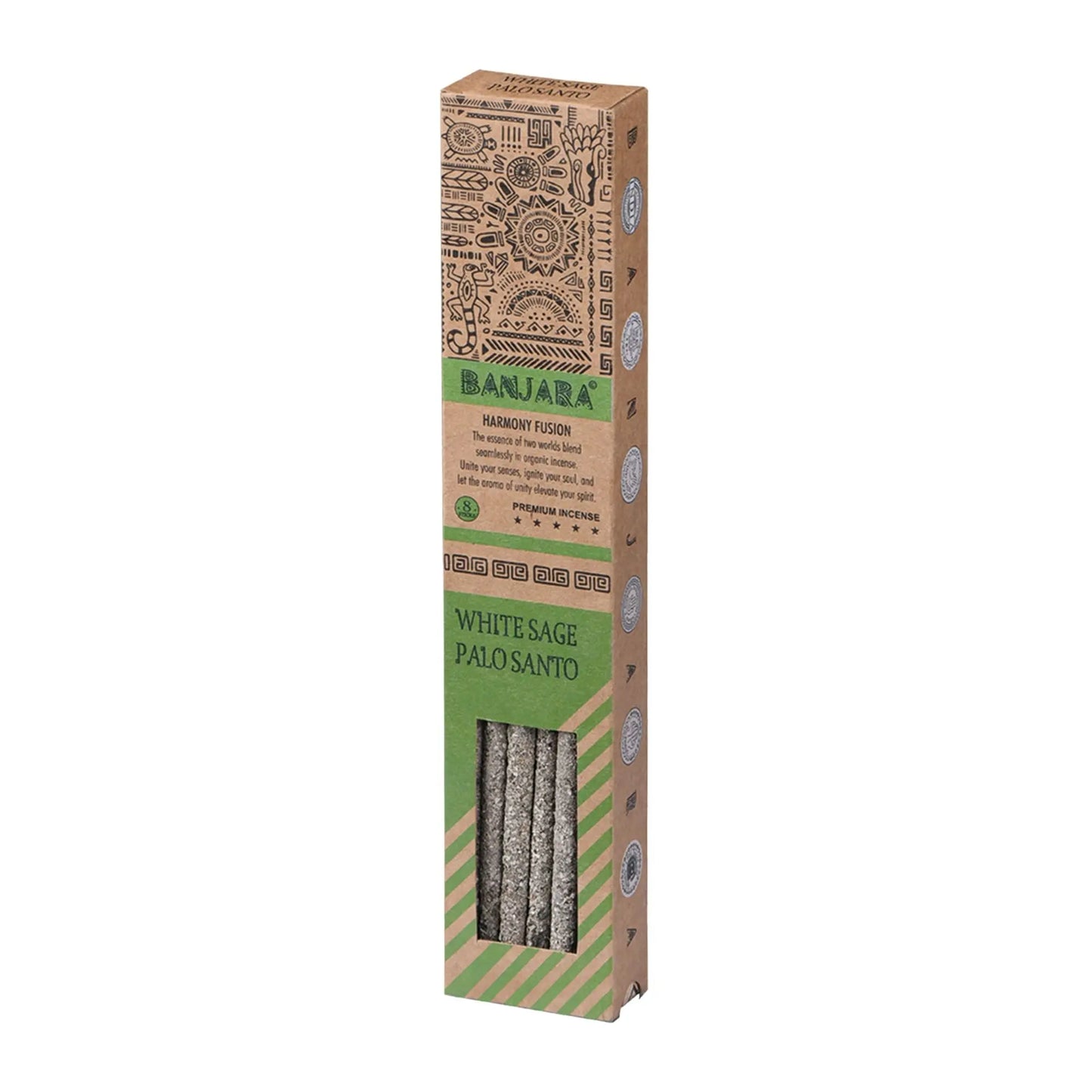 Banjara Palo Santo Smudge Sticks - White Sage Gentleblushes