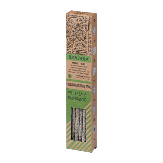 Banjara Palo Santo Smudge Sticks - White Sage Gentleblushes