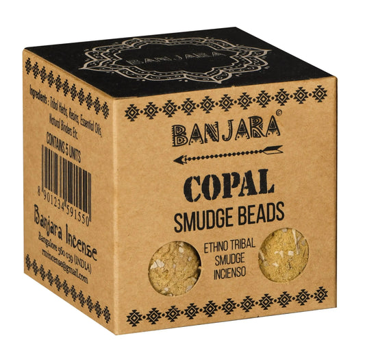 Banjara Smudge Beads - Copal Gentleblushes