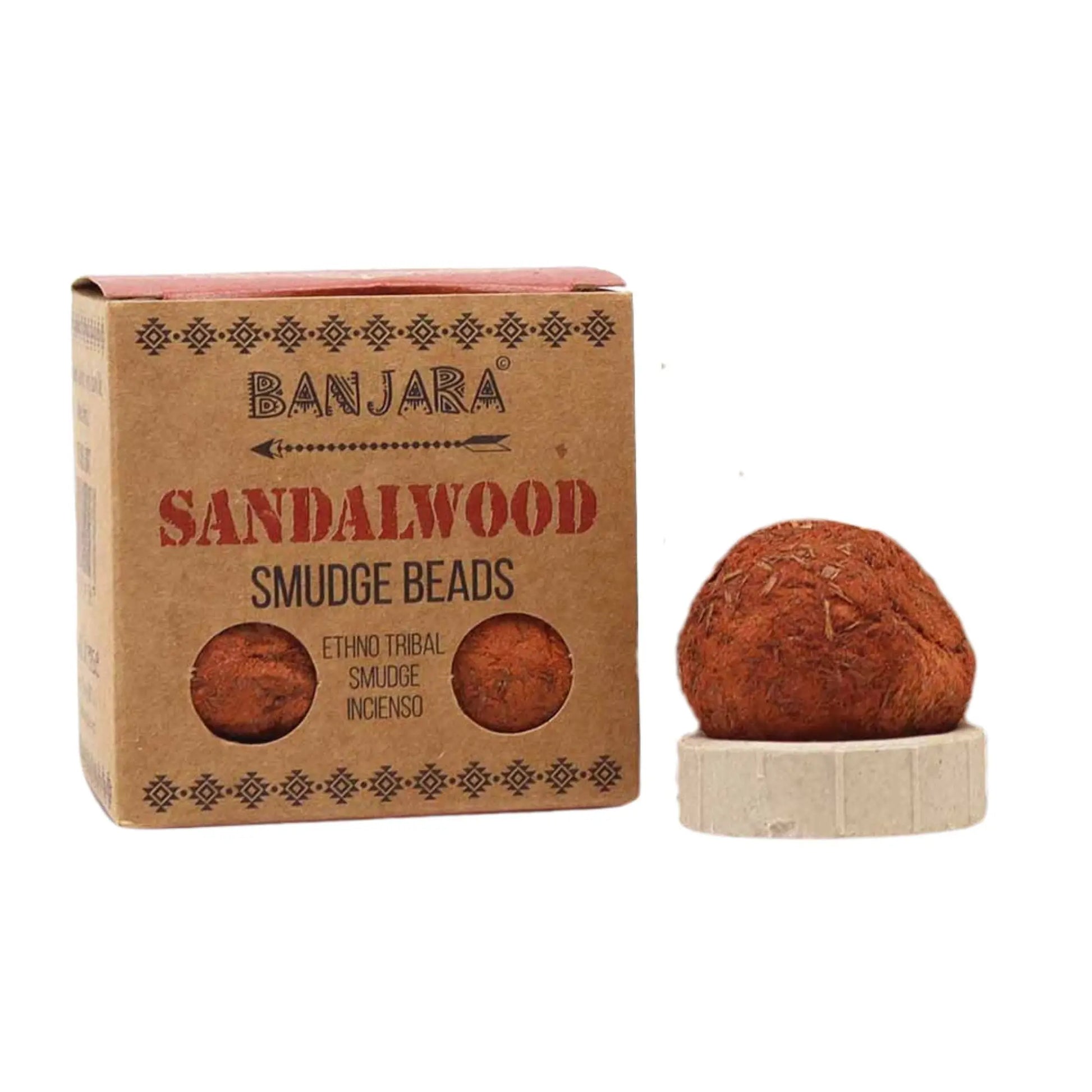 Banjara Smudge Beads - Sandalwood Gentleblushes