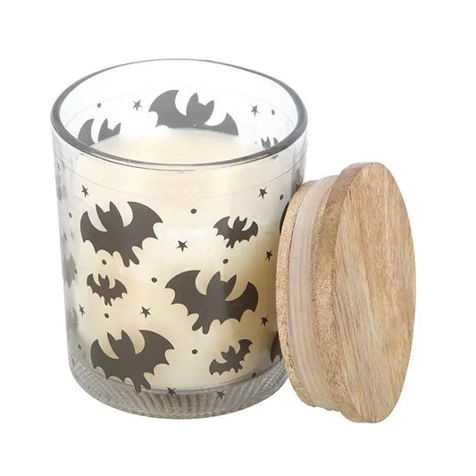 Bat Print Mulberry Candle Gentleblushes