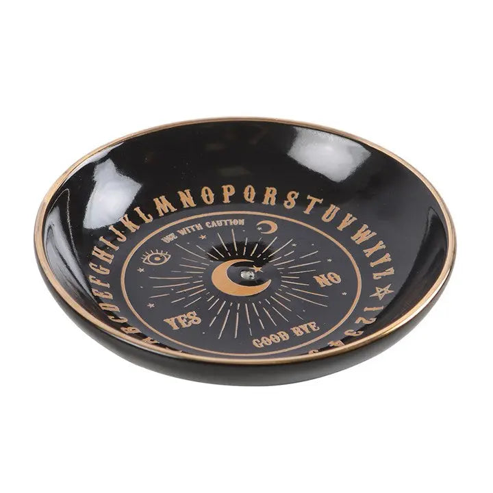 Black Talking Board Incense Holder Gentleblushes