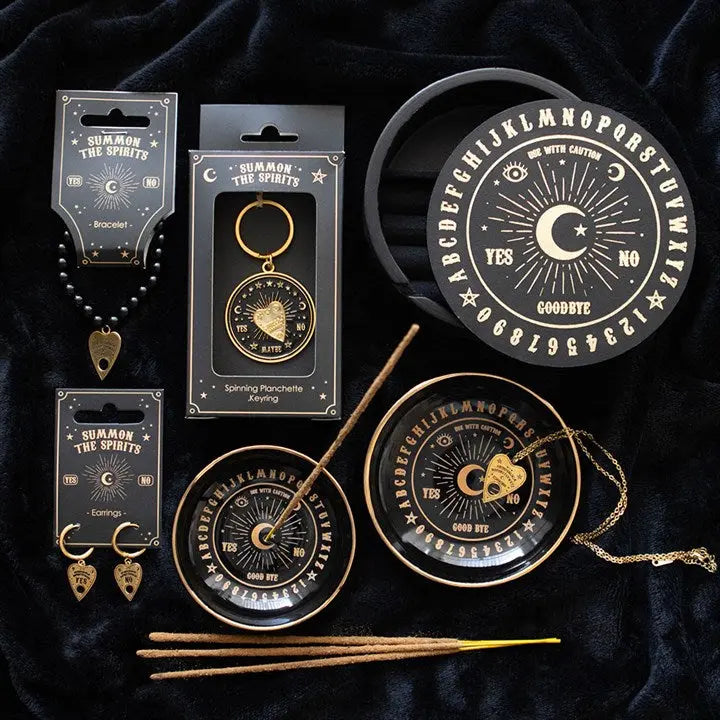 Black Talking Board Incense Holder Gentleblushes