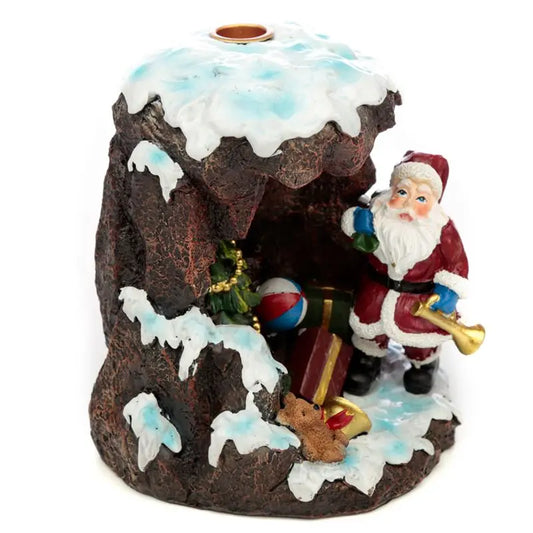 Christmas Santa's Grotto Backflow Incense Burner Gentleblushes