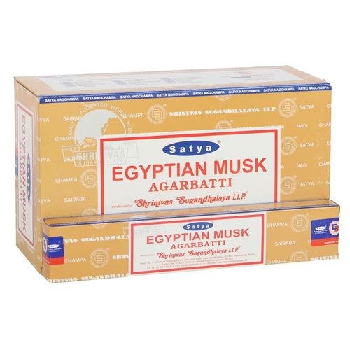 Egyptian Musk Incense Sticks by Satya