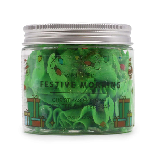Festive Morning Whipped Soap 120g Gentleblushes