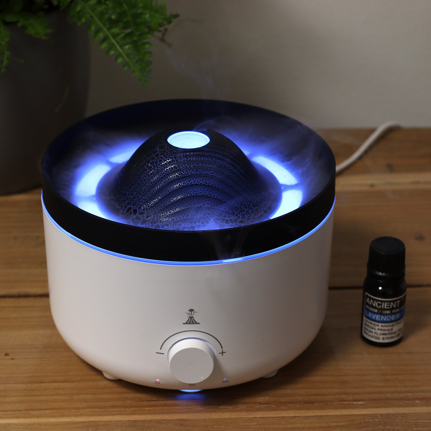 Large Volcano Effect Aroma Diffuser (plug) Two Colours - 560ml