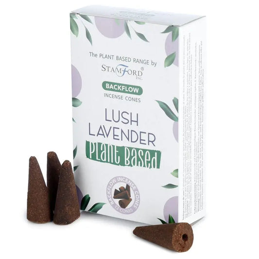 Plant Based Incense Cones - Lush Lavender Gentleblushes
