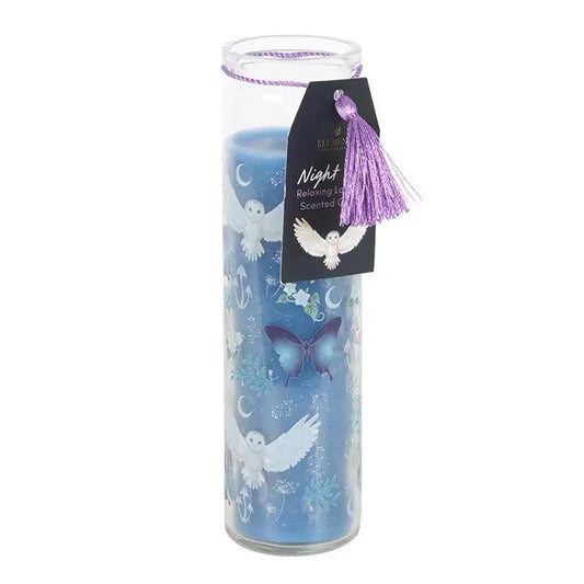 Night Owl Lavender Tube Candle Gentleblushes