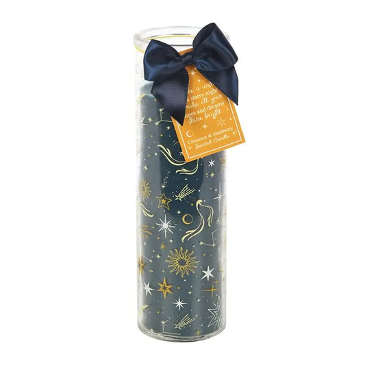 Starry Night Cinnamon & Blackberry Tube Candle Gentleblushes
