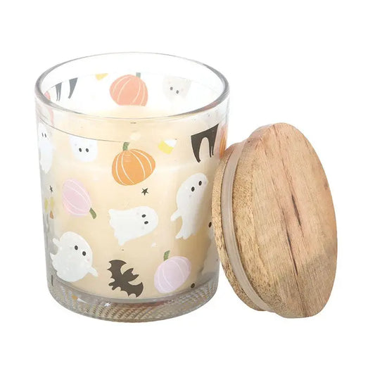 Sweet and Spooky Candy Corn Candle Gentleblushes
