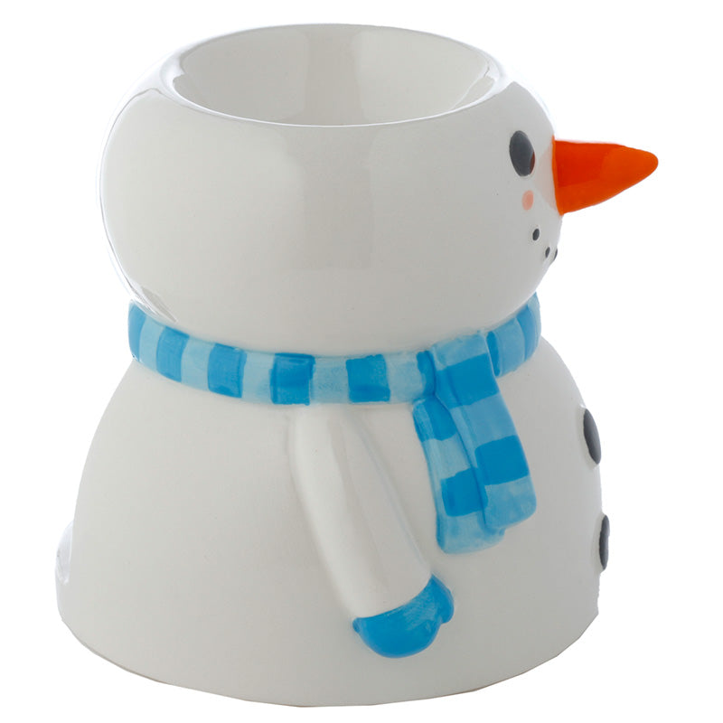 Ceramic Snowman Shaped Christmas Oil Burner