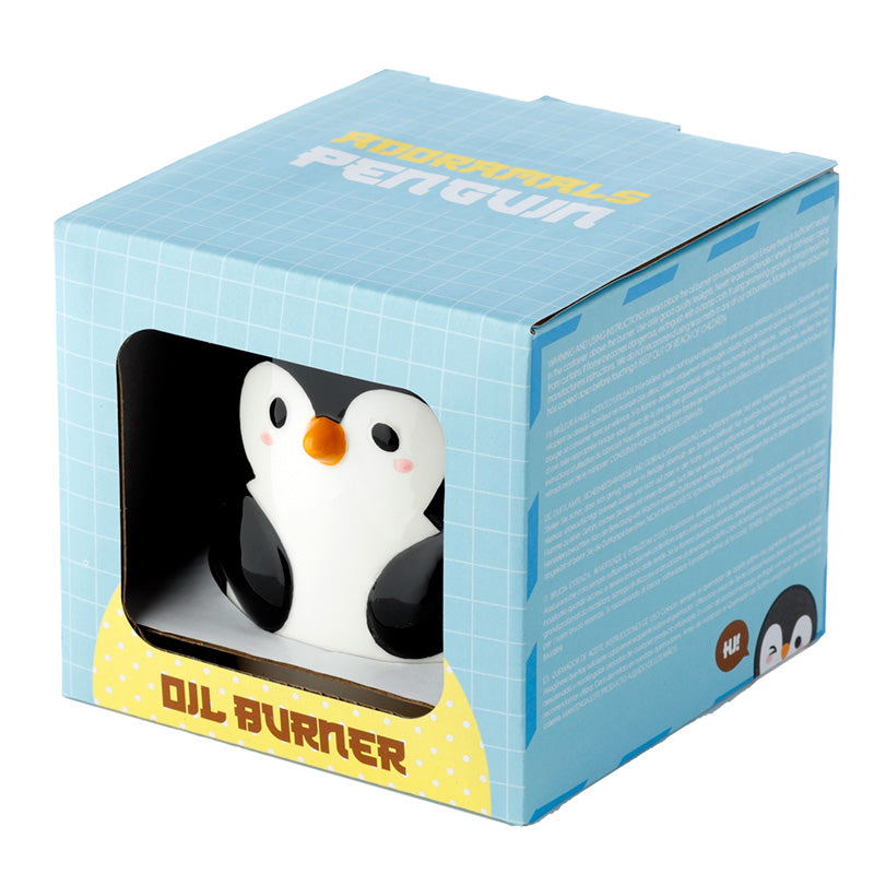 Ceramic Penguin Shaped Oil Burner