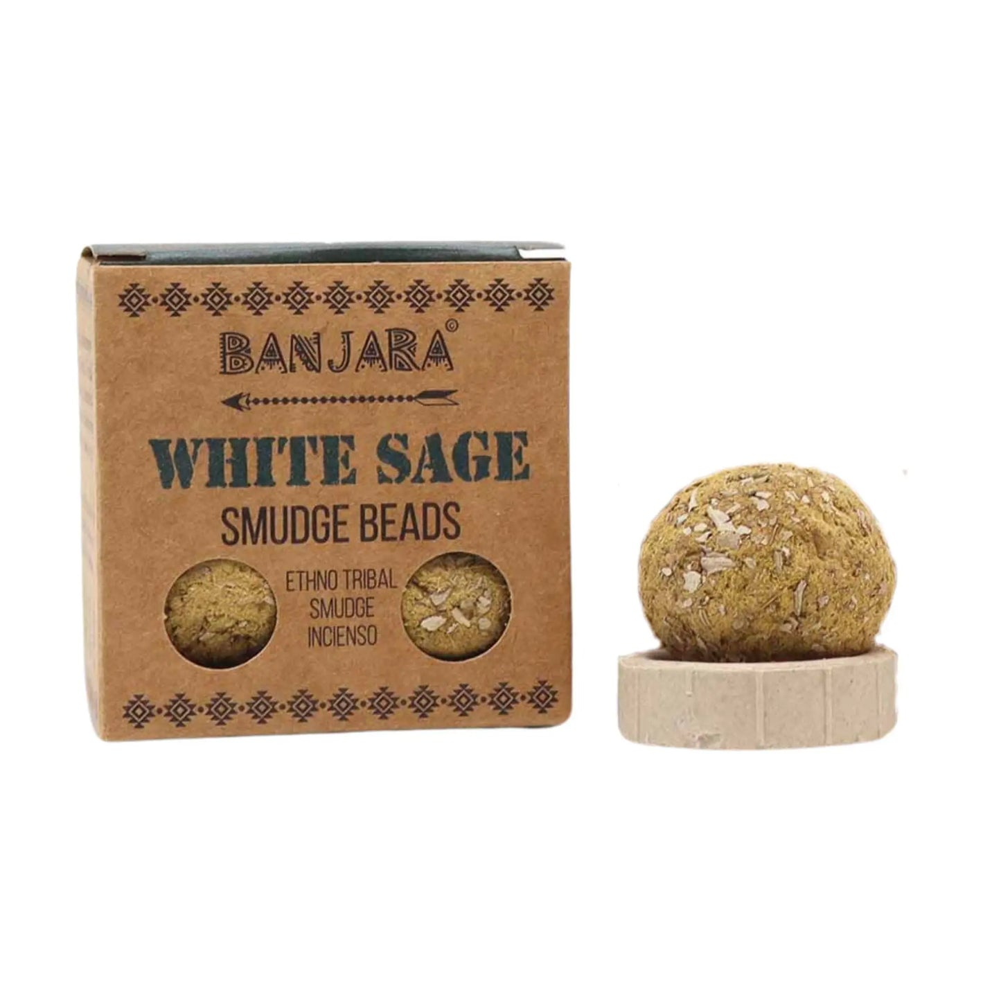 Banjara Smudge Beads - White Sage Gentleblushes