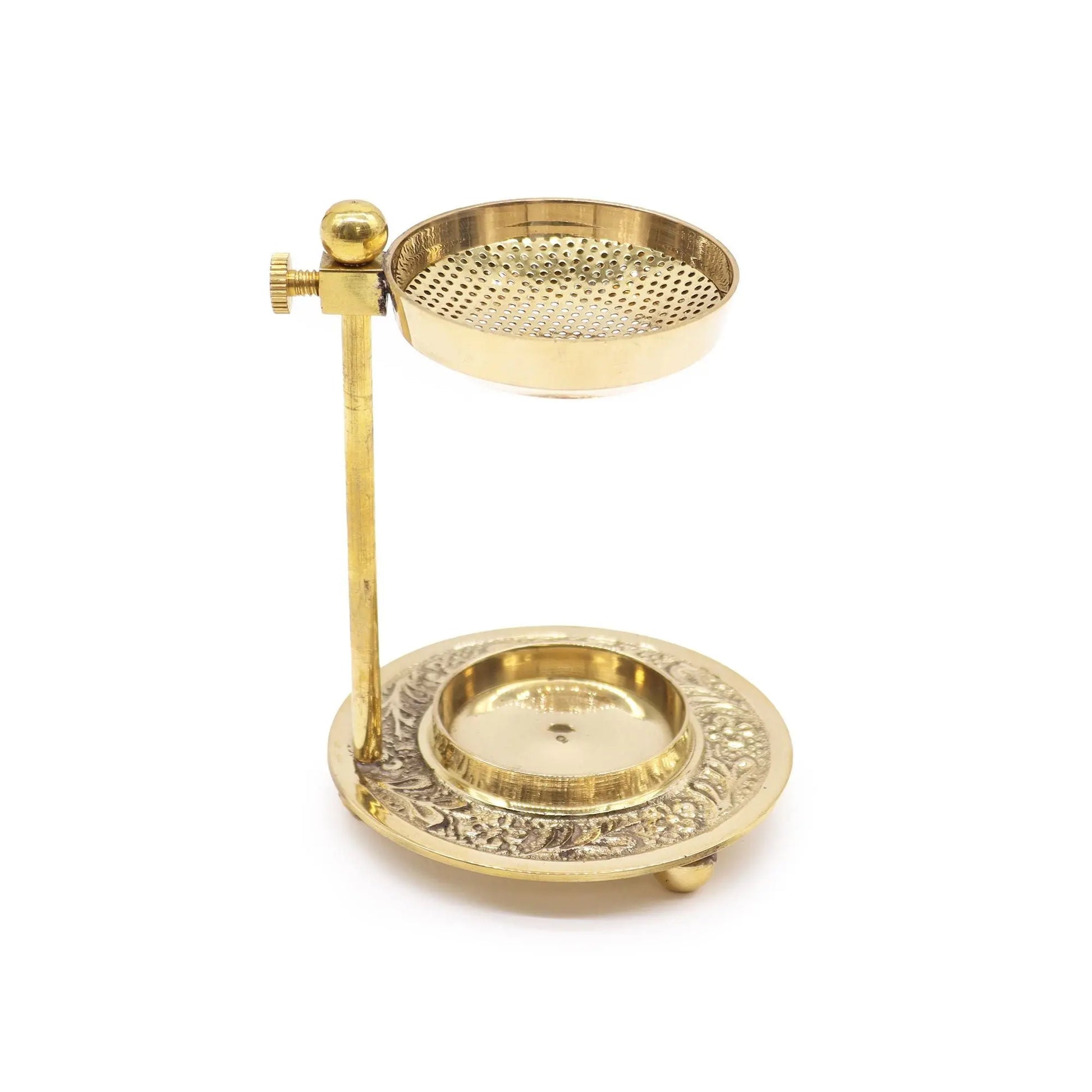 Brass Resin Incense Warmer - Adjustable Gentleblushes