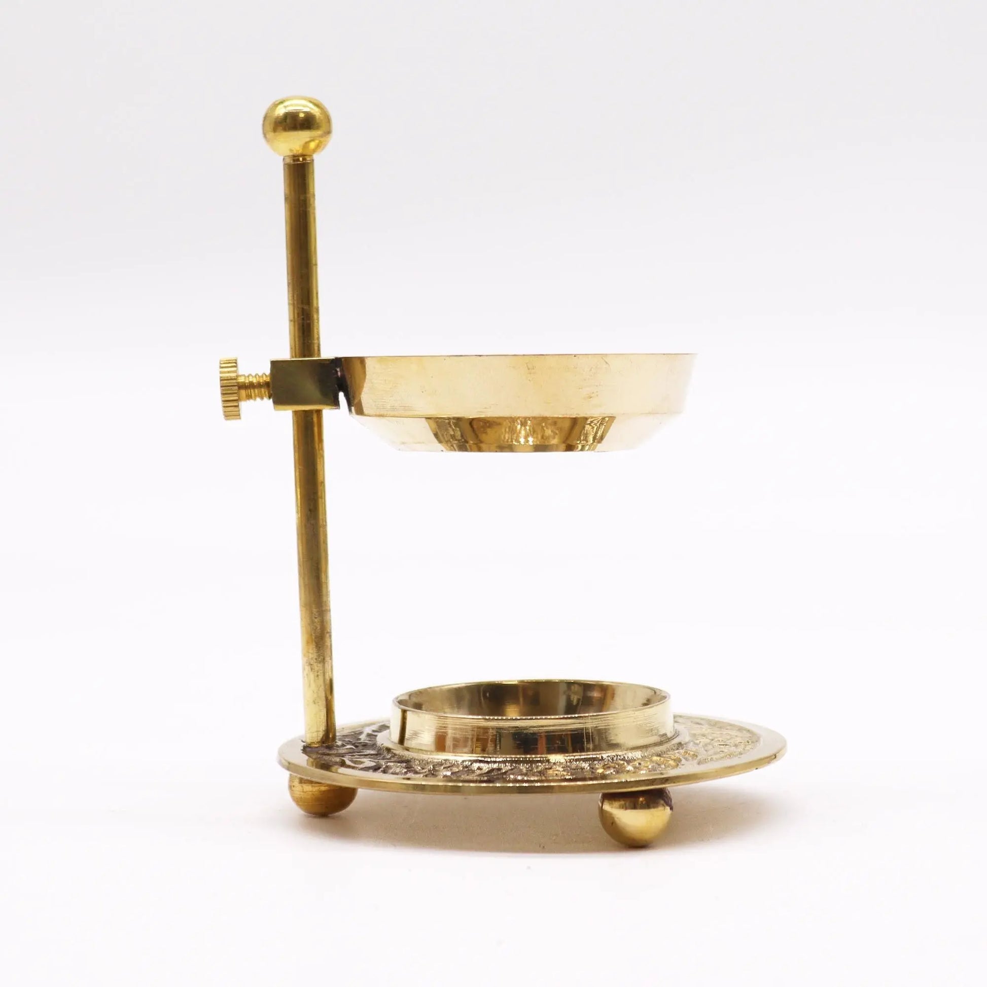 Brass Resin Incense Warmer - Adjustable Gentleblushes