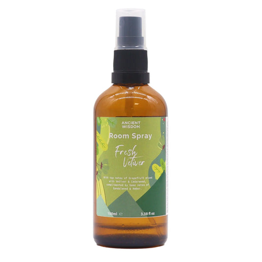 Summer Room Spray - Fresh Vetiver 100ml Gentleblushes