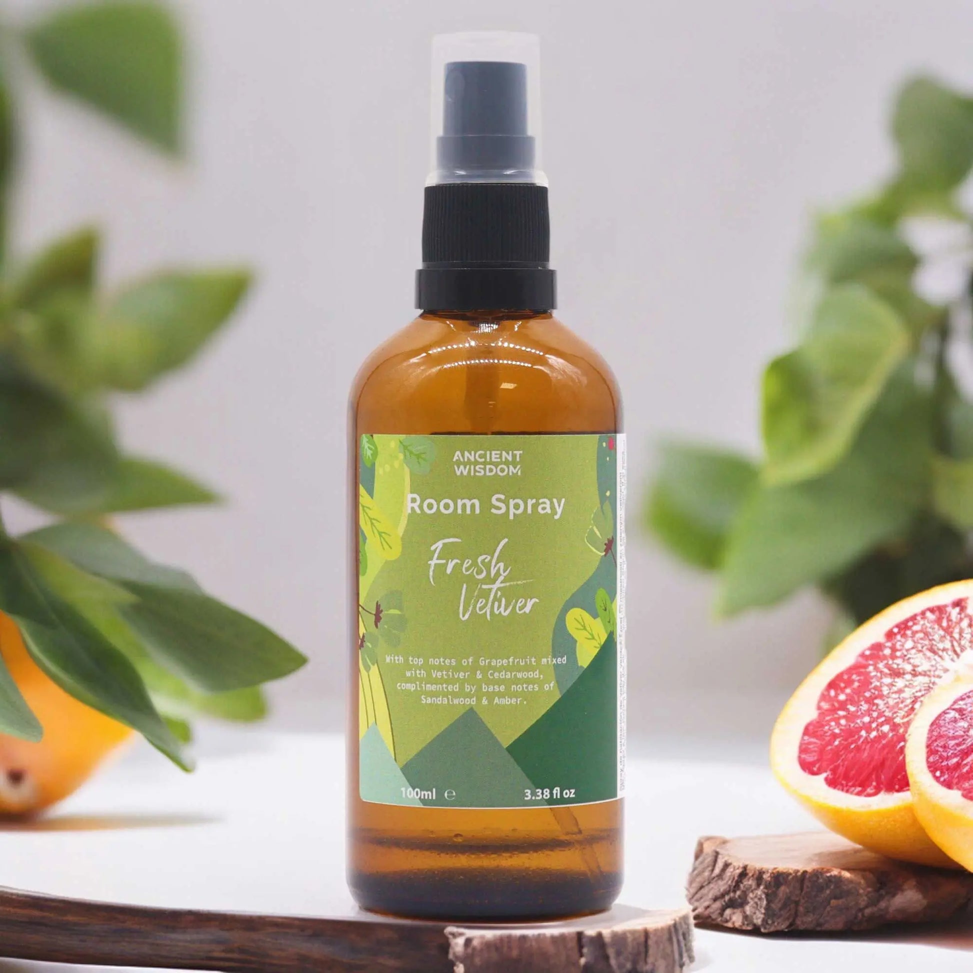Summer Room Spray - Fresh Vetiver 100ml Gentleblushes