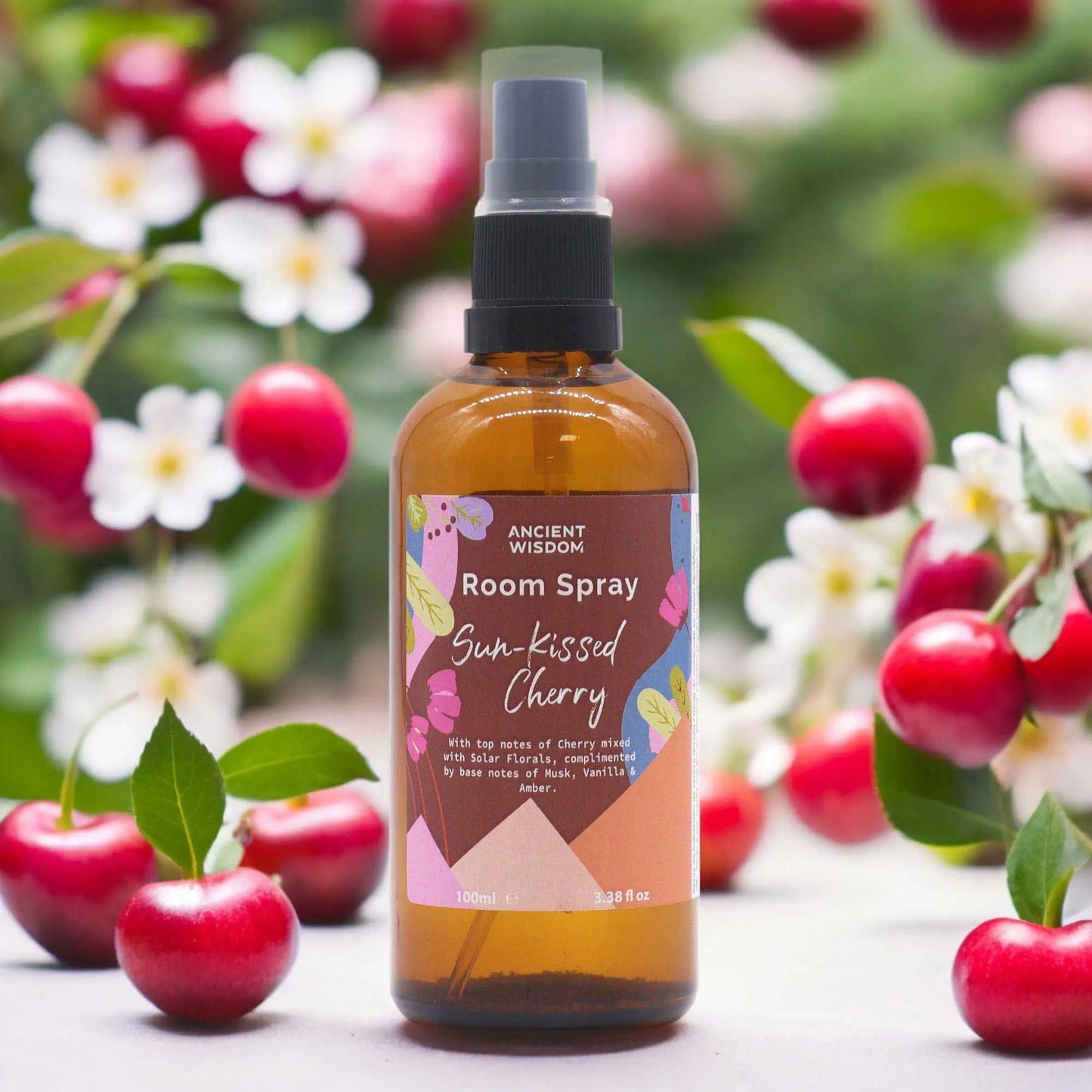 Summer Room Spray - Sun-Kissed Cherry 100ml Gentleblushes