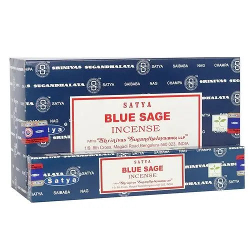 Blue Sage Incense Sticks by Satya Gentleblushes