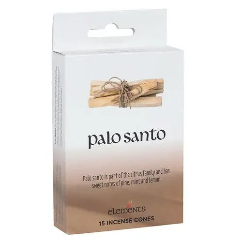 Elements Palo Santo Incense Cones Gentleblushes