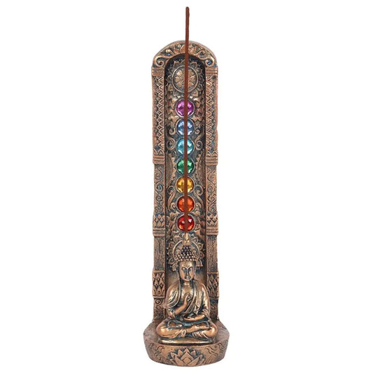 Chakra and Buddha Incense Holder Gentleblushes