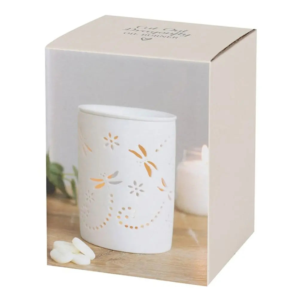 Cut Out Dragonfly Oil Burner Gentleblushes