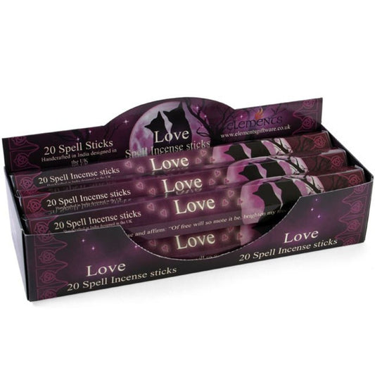 Love Spell Incense Sticks by Lisa Parker