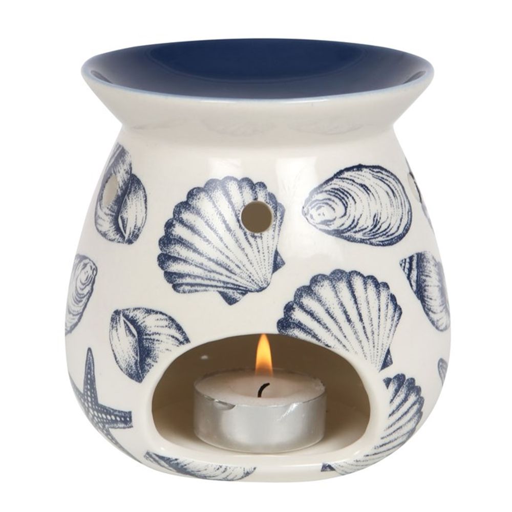 Seashell Wax Melt Burner Gift Set