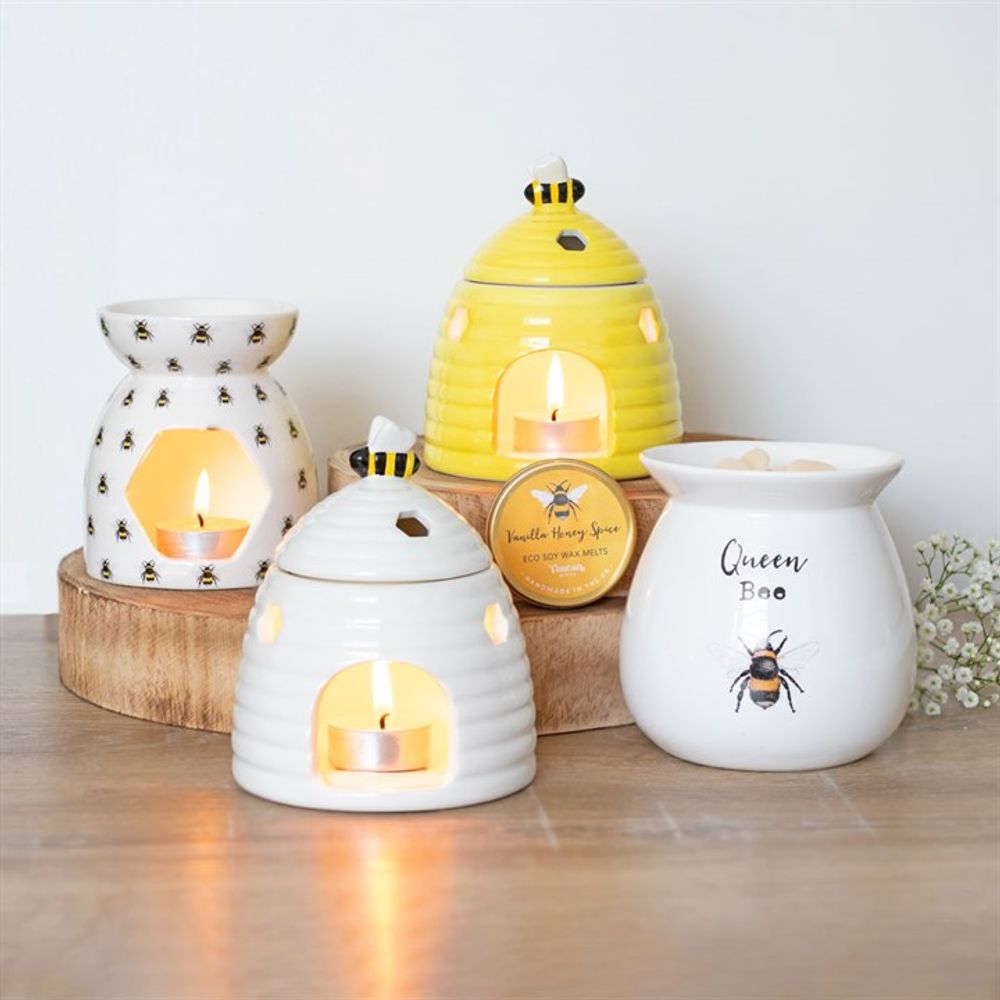 White Beehive Oil Burner