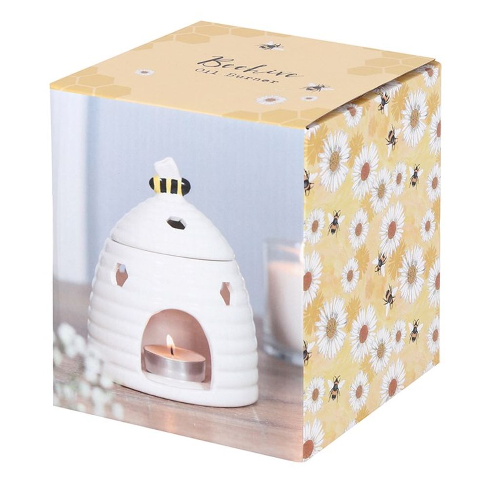 White Beehive Oil Burner