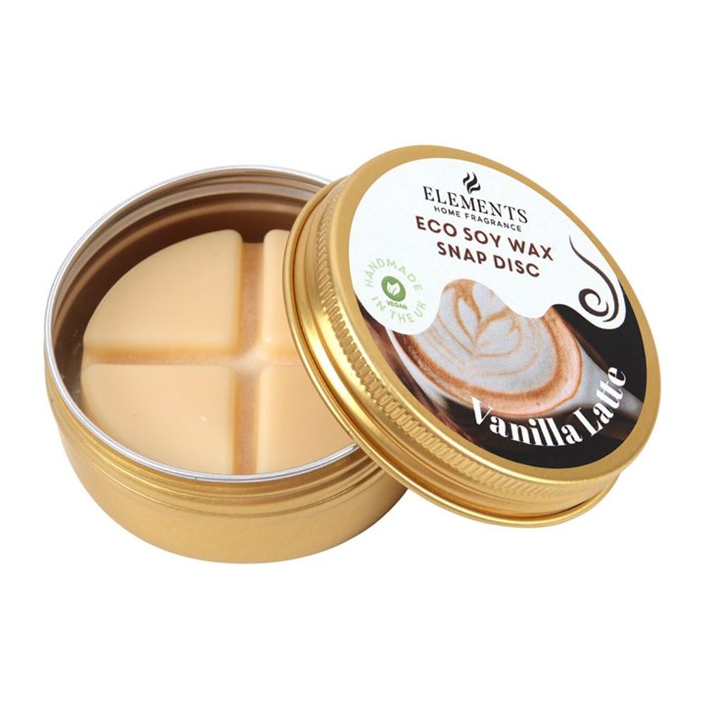 Vanilla Latte Soy Wax Snap Disc