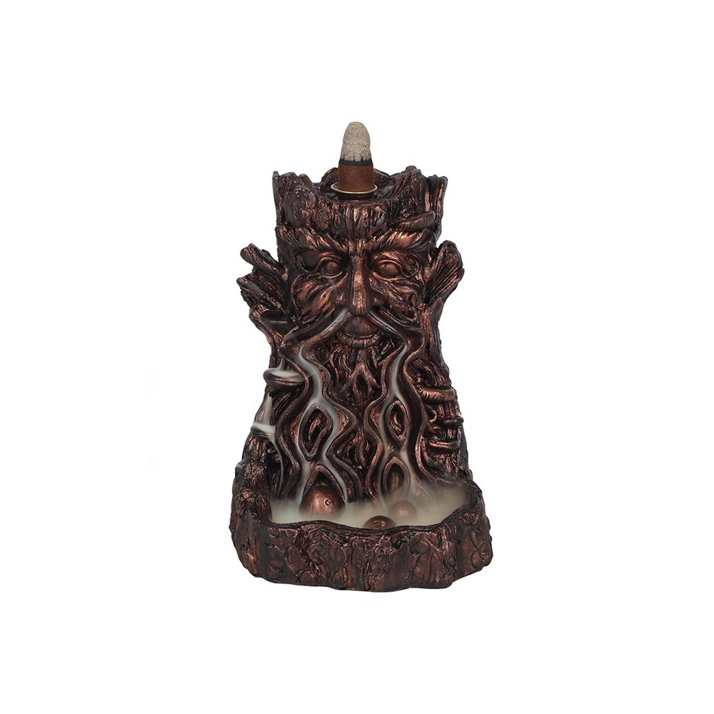 Bronze Effect Tree Man Backflow Incense Burner